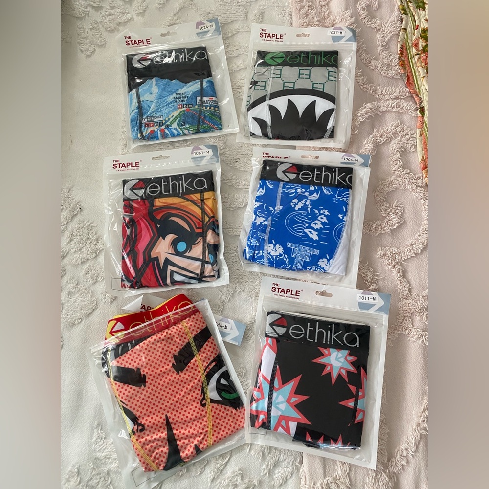 Ethika Staple Fit Boxer Briefs Set New Medium